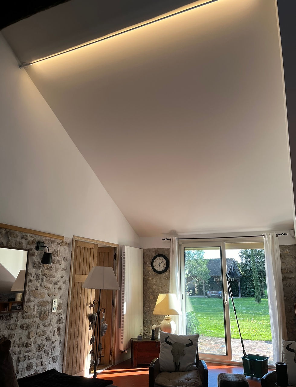 Création d’ambiance dans un salon