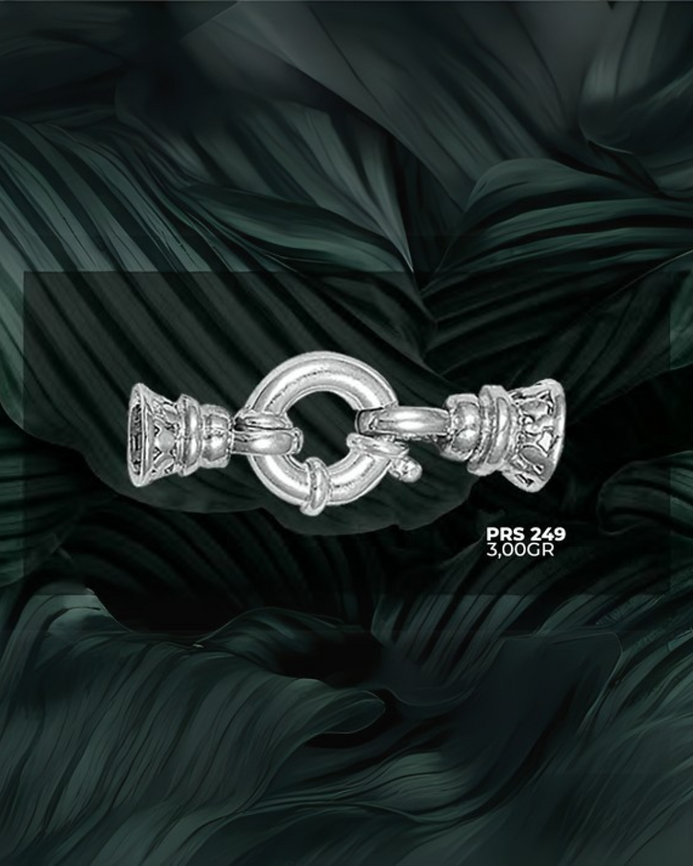 Vintage Tarzda Yuvarlak Bağlantı Klipsi – 3,00 GR