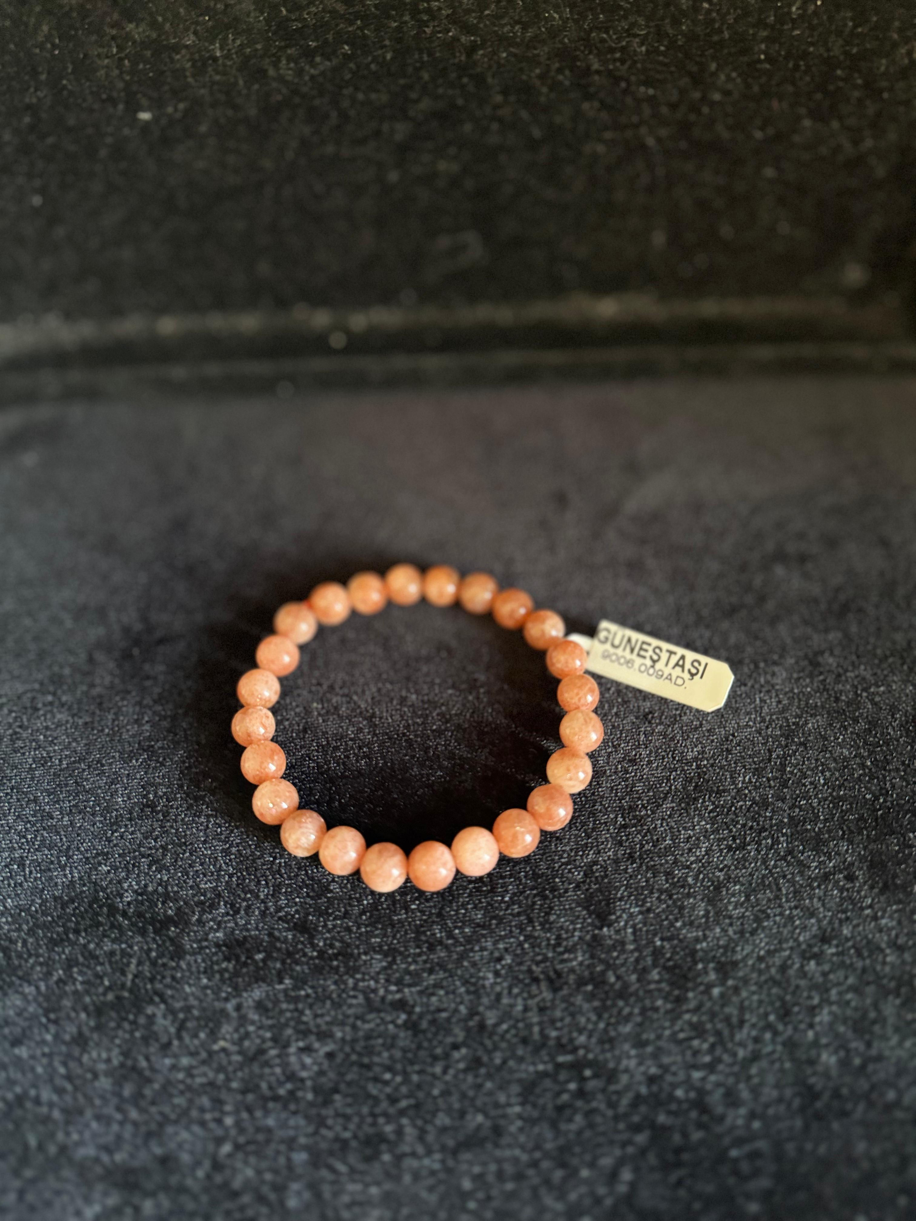 Natural Sunstone Bracelet