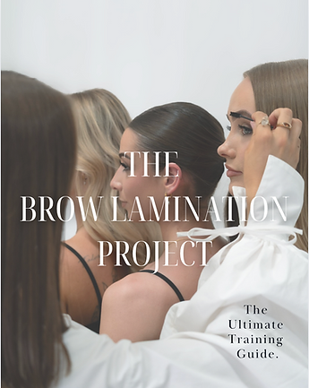 The brow lamination project
