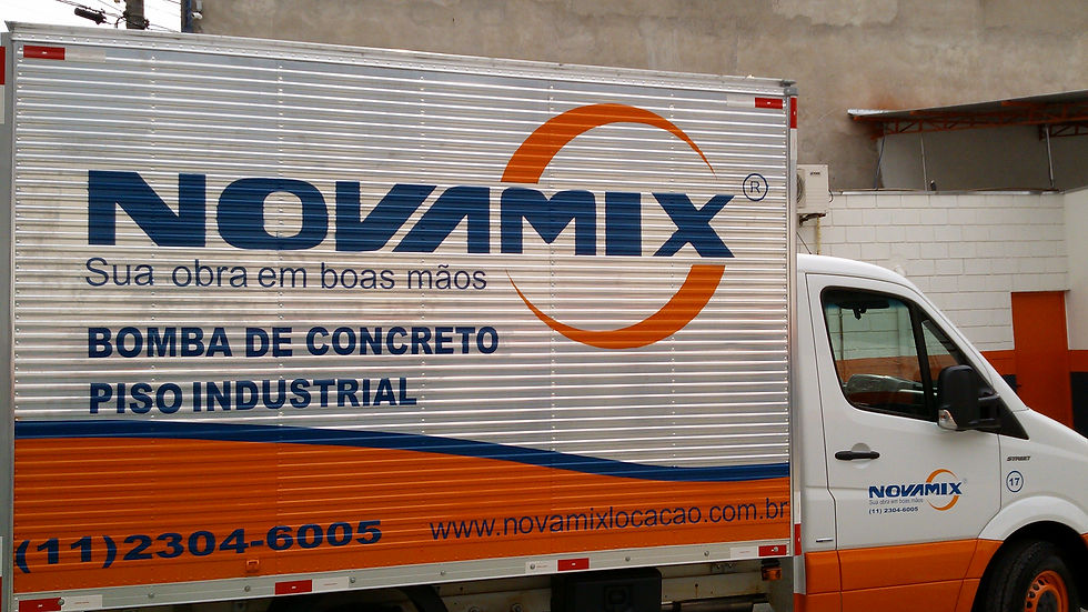 Pintura Logomarca Novamix