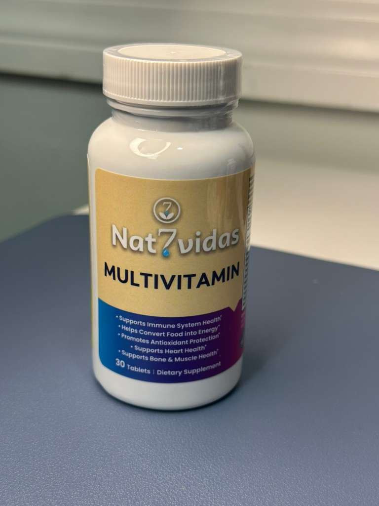 Thumbnail: Nat7Vidas Daily Wellness Multivitamin supplement bottle