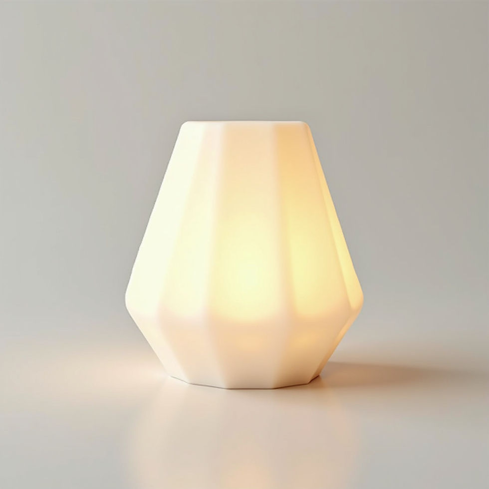 Luz Noturna Geométrico