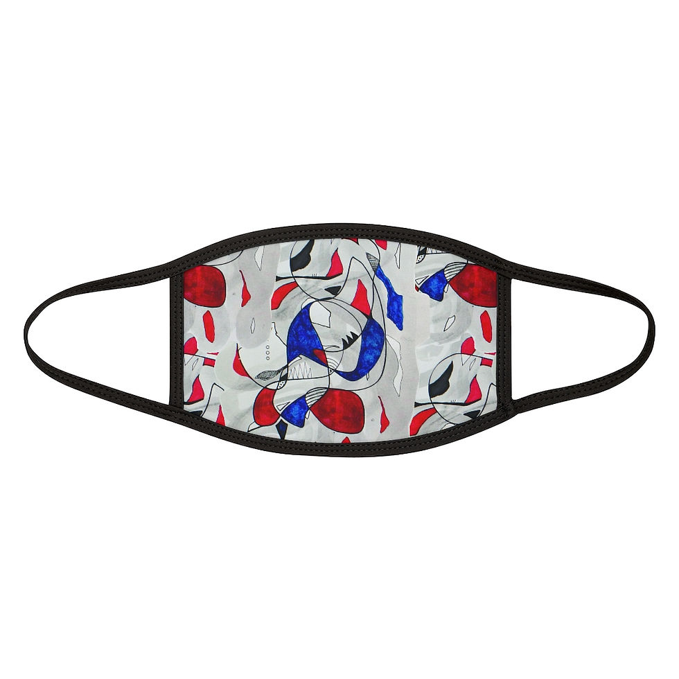 Thumbnail: RhoRho 3 Mixed-Fabric Face Mask