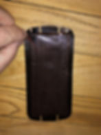 Thumbnail: Comb Riser – High Quality Genuine Leather