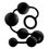 Thumbnail: Anal Adventures Platinum Silicone Large Anal Beads Black