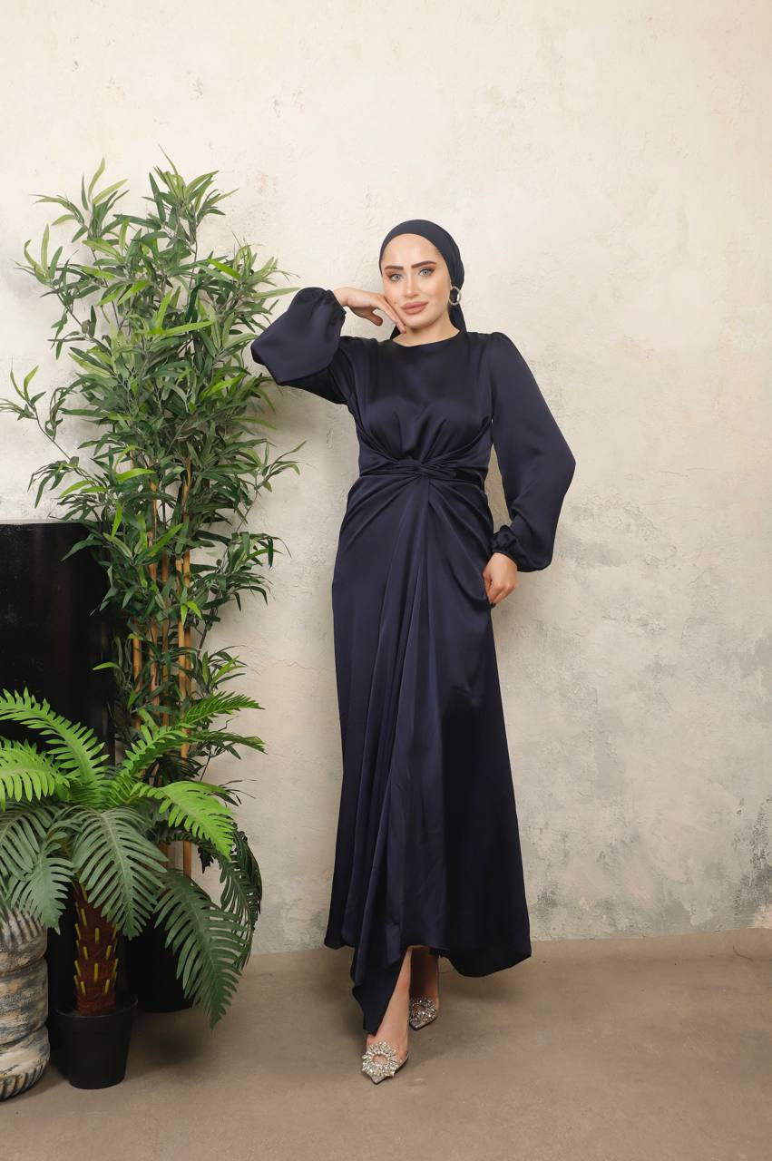 Thumbnail: Wrap tie waist dress