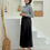 Thumbnail: Maxi satin skirt