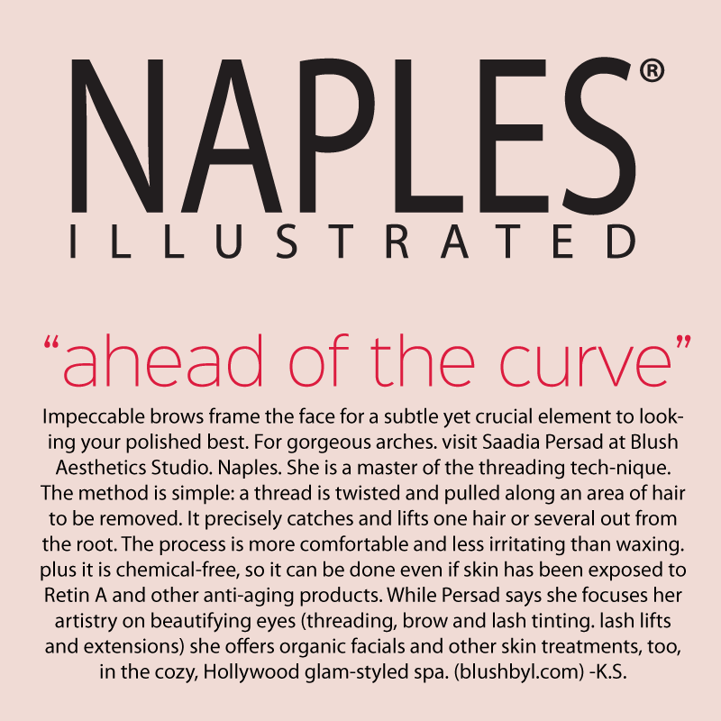 1 Eyebrow Threading By Saadi Naples FL Nano Brows,Lash Lift,Russian Manicure