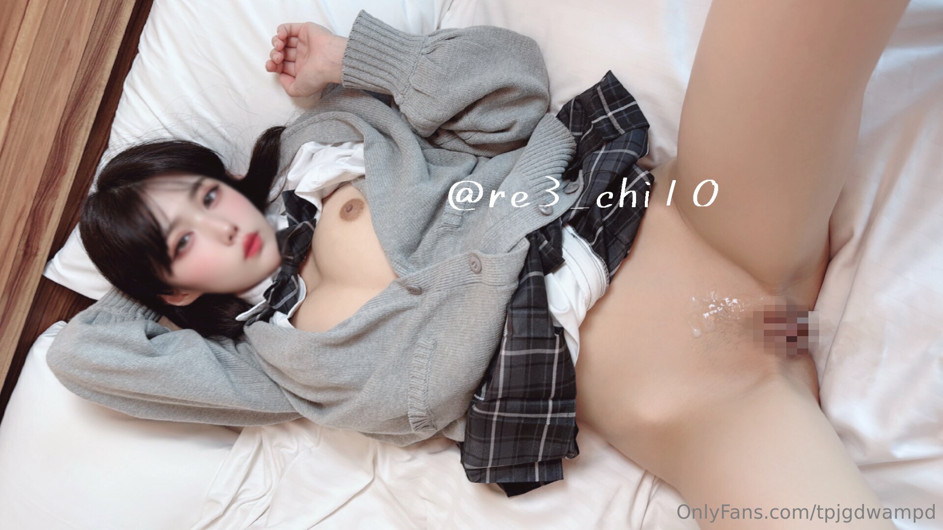 🙍_♂️「イっちゃいそう...」🙎_♀️「だいじょぶ♡イかないっ♡」　中出しok女子高生がエロすぎ⚠️精液