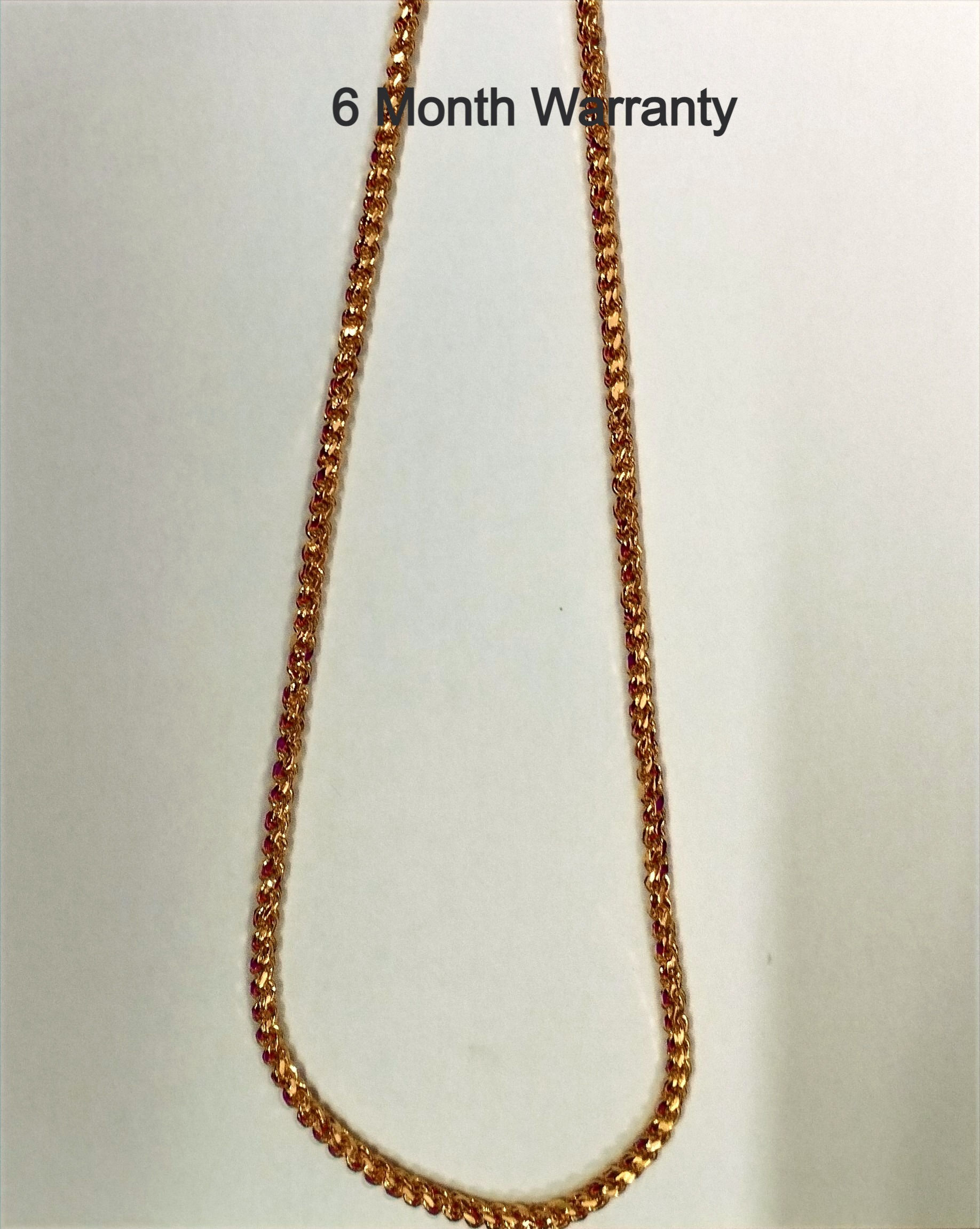 Gold Polished Chains For Women's