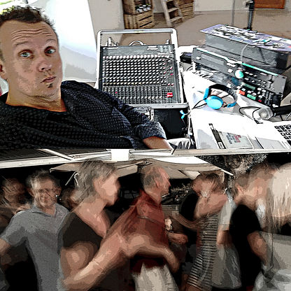 10G ou dj en pleine animation à la Trinité sur mer