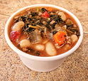 Spicy Sausage & White Bean Soup