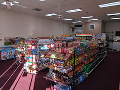 Wide variety of chips and soda options
