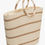 Thumbnail: Monogrammed Straw Bag