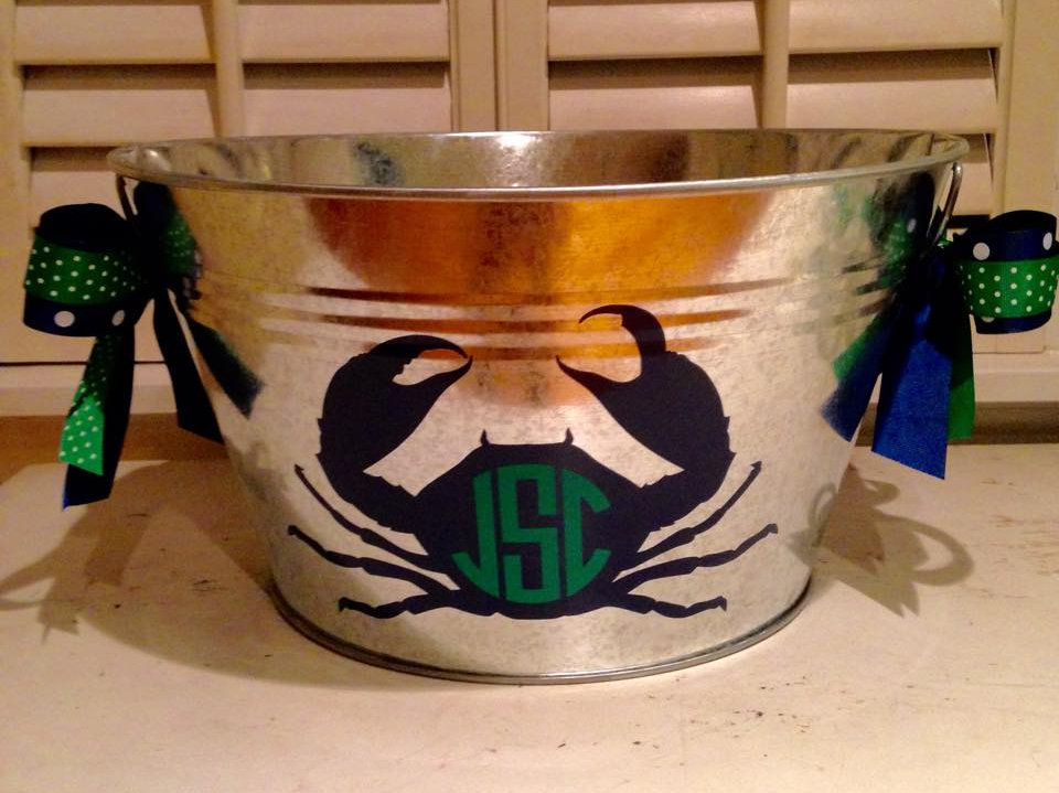 Crab Bucket yourpreppypresent