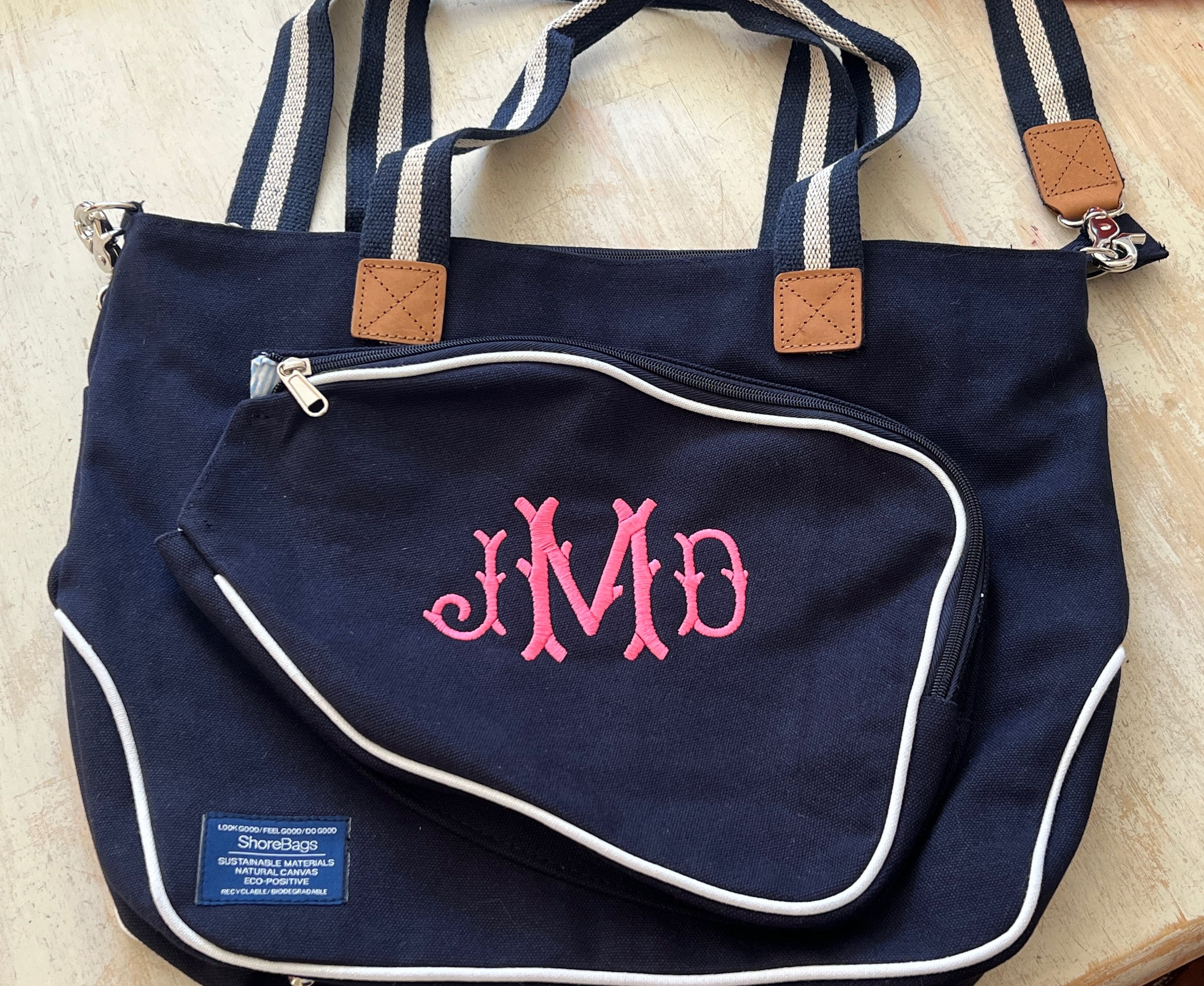 Monogrammed Pickleball Bag