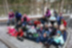 GS kids on rope