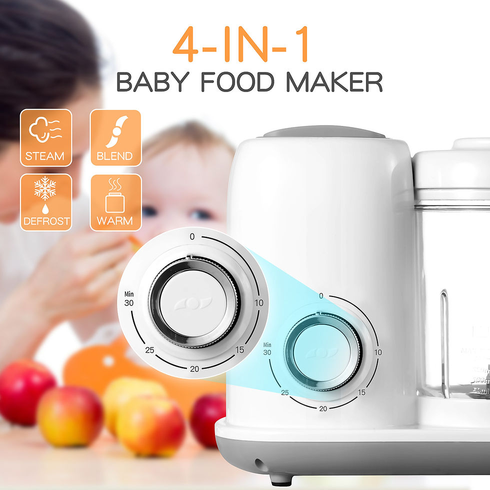 Miniaturbild: TopStrong 4-in-1 Baby Food Maker Steamer Blender Puree Processor