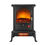 Thumbnail: Freestanding Three-door Glass 3D Flame Fireplace With Remote Control 1500W