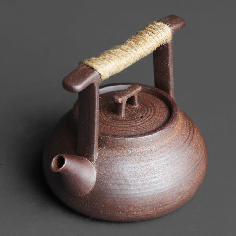 Miniatură: Japanese Style Retro Ceramic Teapot Handmade - Premium Pottery