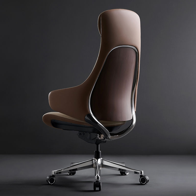 Thumbnail: Versatile Ergonomic Adjustable Smart Office Chair Nordic Leather