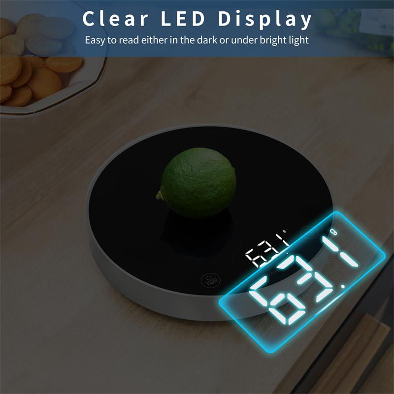 Miniatyrbild: Precision Digital Coffee Scale with 1g Accuracy LED Display Max.11 Oz.