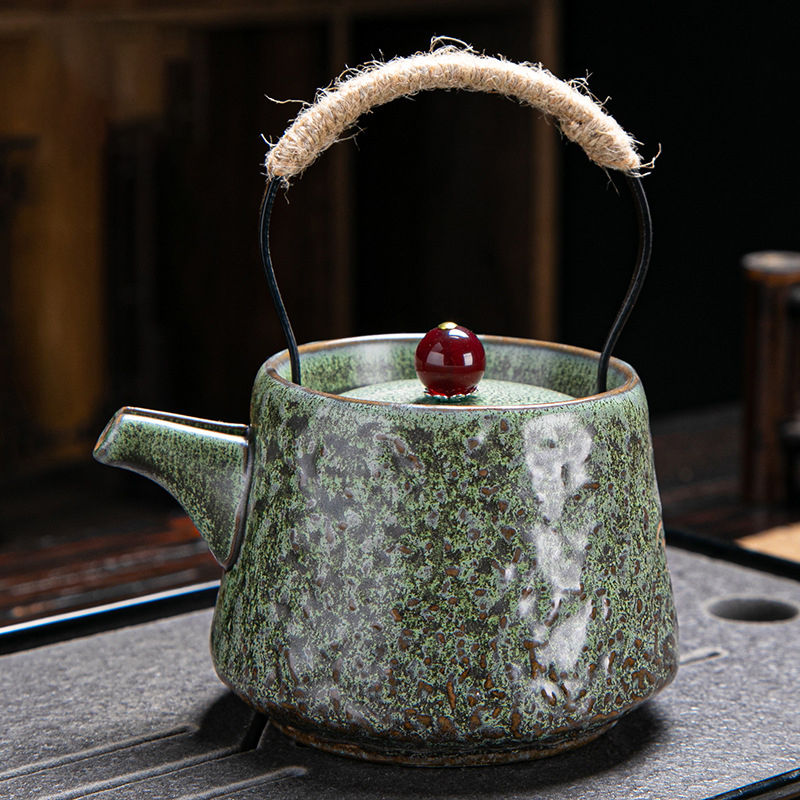 Miniatură: Retro Japanese Kungfu Ceramic Tea Pot