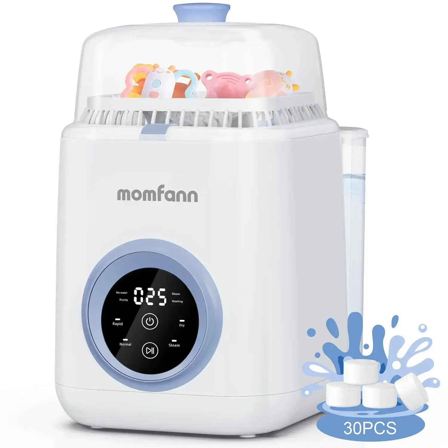 4-in-1 Baby Bottle Washer Sterilizer Dryer with Quick Wash