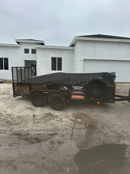 Clean Haul Services junk removal crew in Lehigh Acres, FL