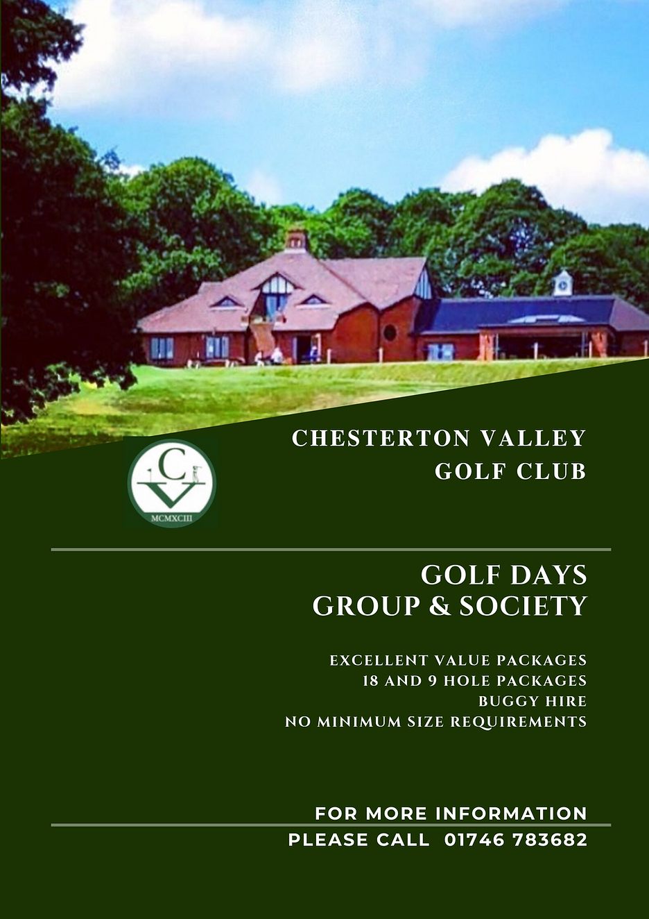Members Chesterton Chesterton Valley Golf Club
