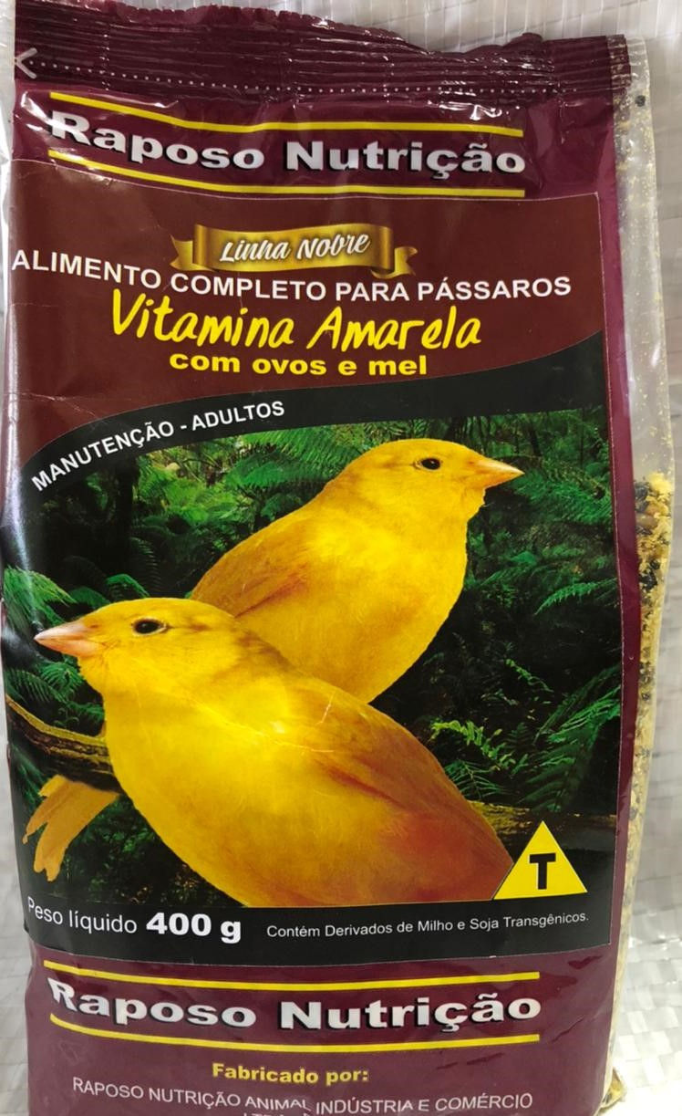 Vitamina Amarela com Ovos e Mel