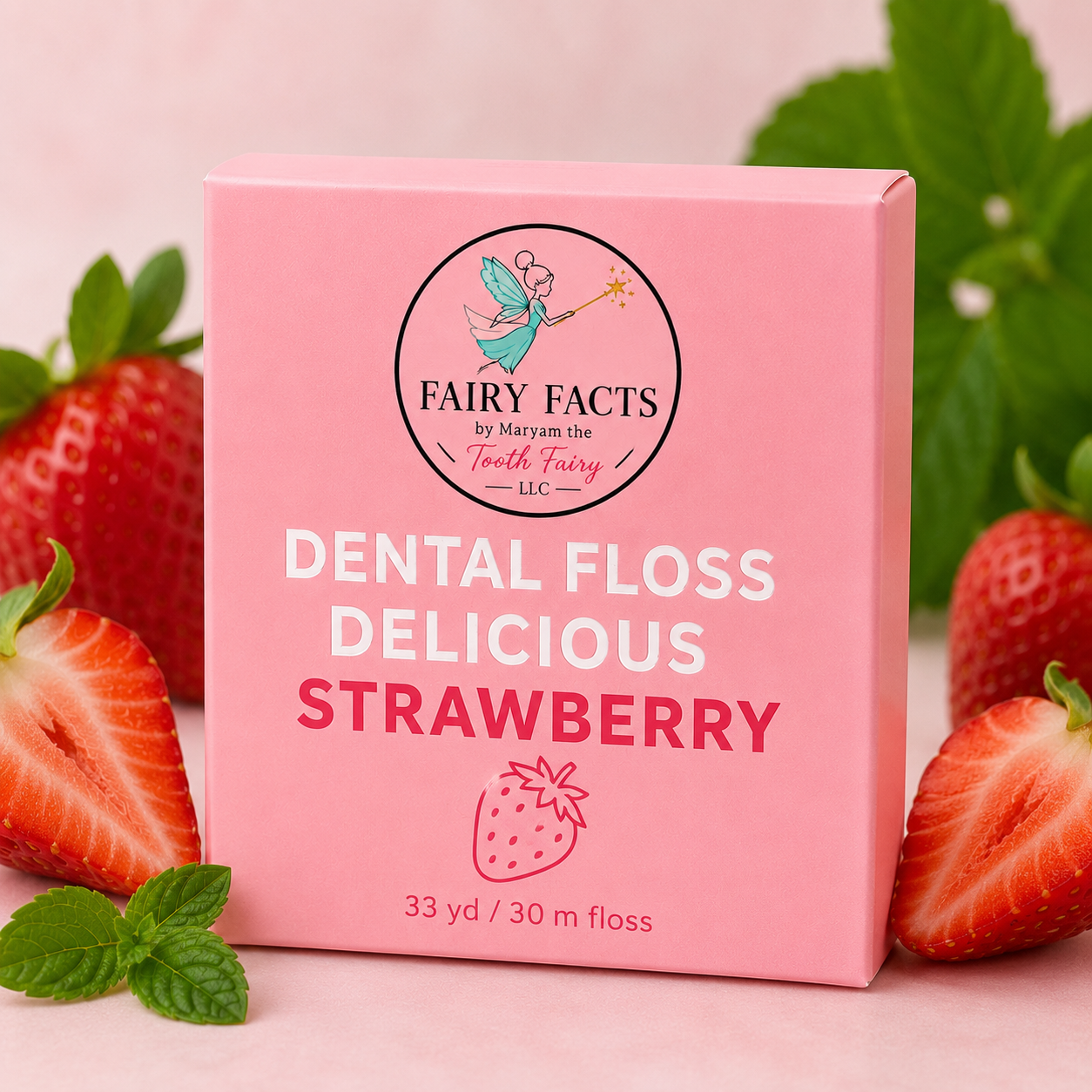 🍓  Strawberry Coco Floss