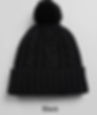 Thumbnail: Cable Knit Beanie With Pom
