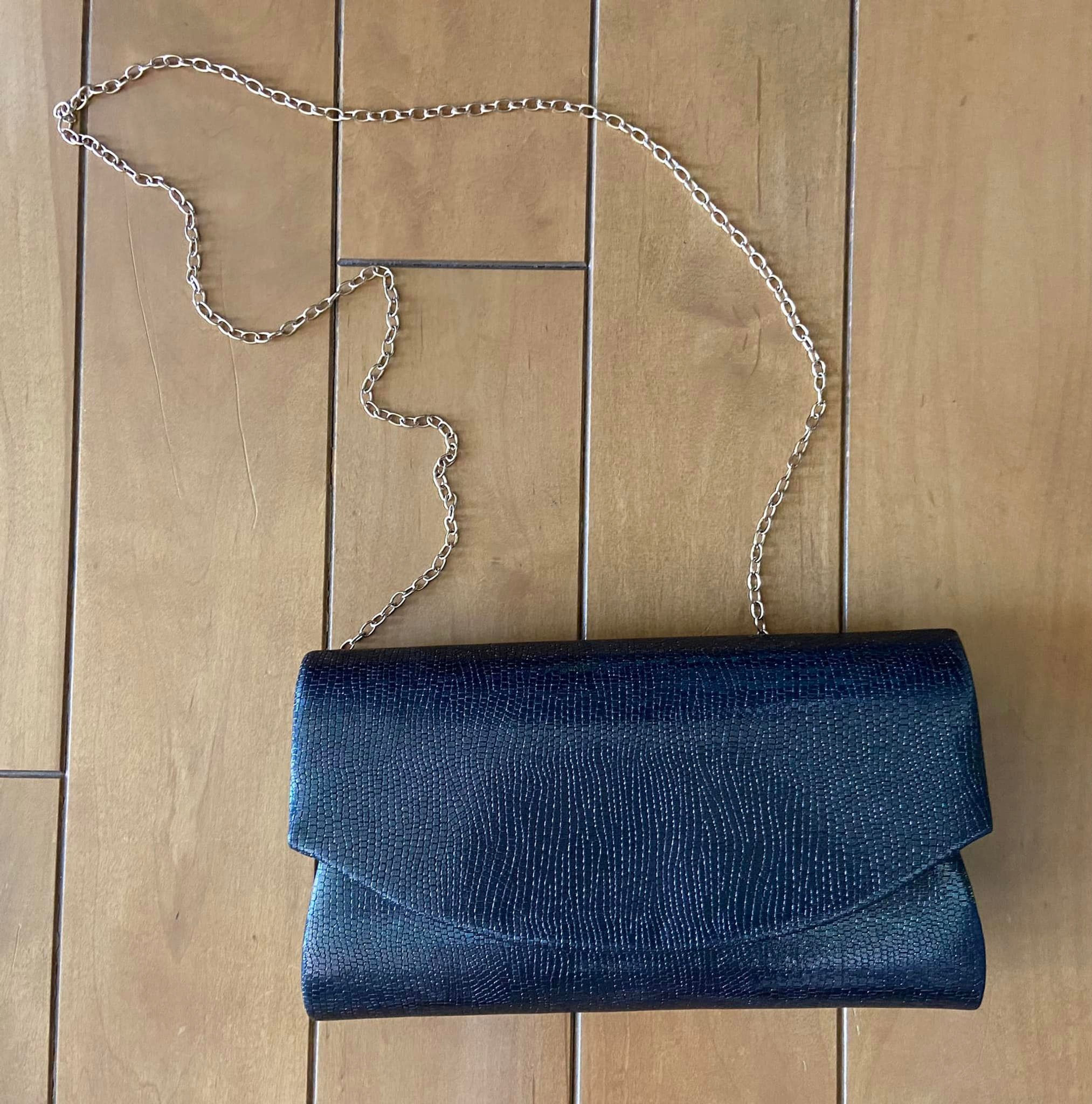 Gun Metal Grey Purse