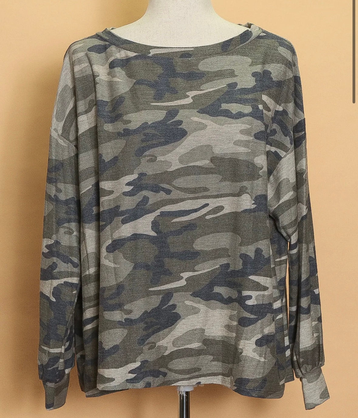 Cozy Camo Sweatshirt