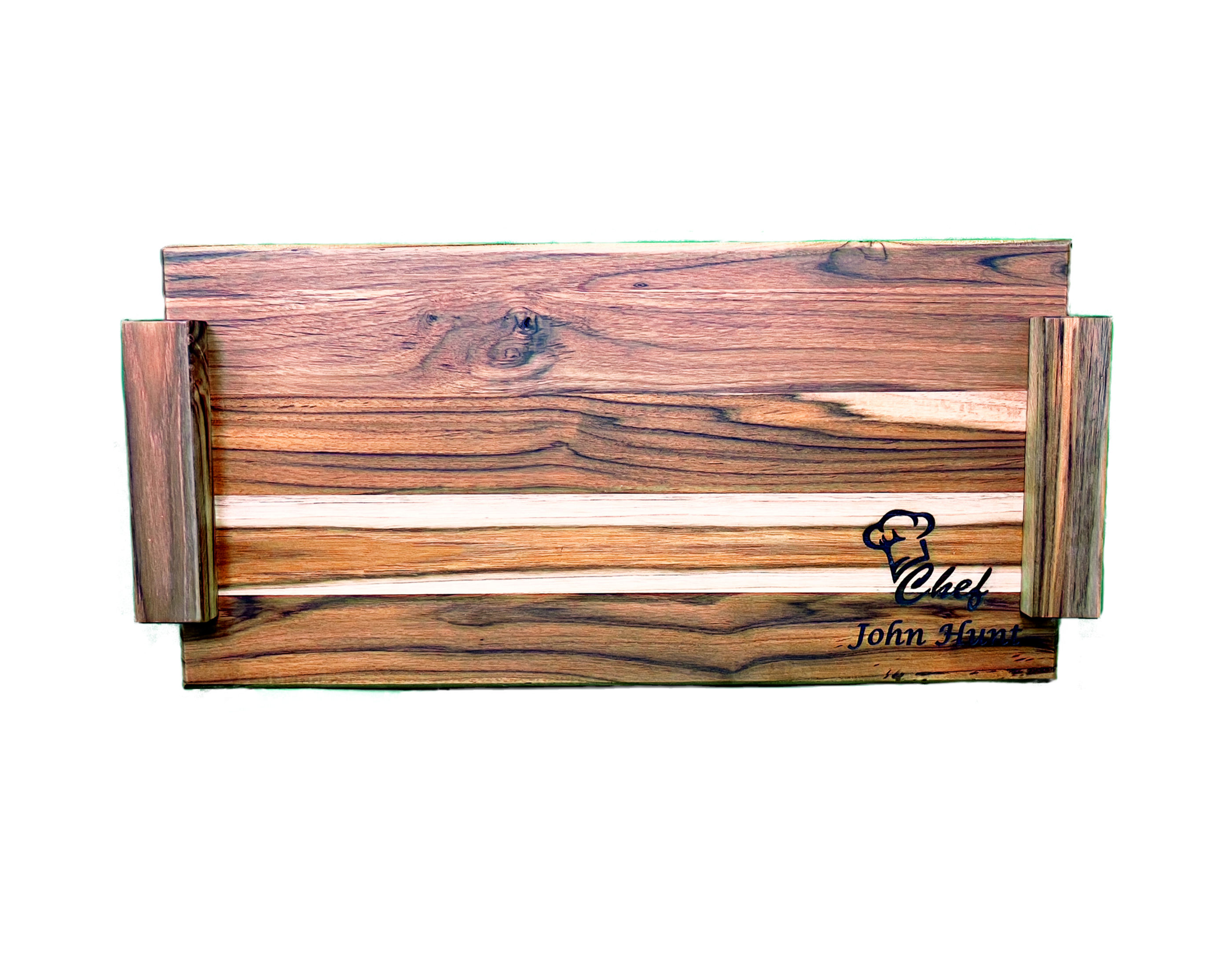 Complete view of our Handmade Chef's Dream Cutting or Charcuterie Board