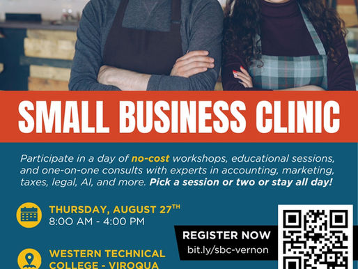 Small Business Clinic Poster