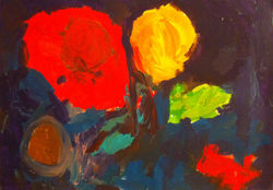 Ночные розы.