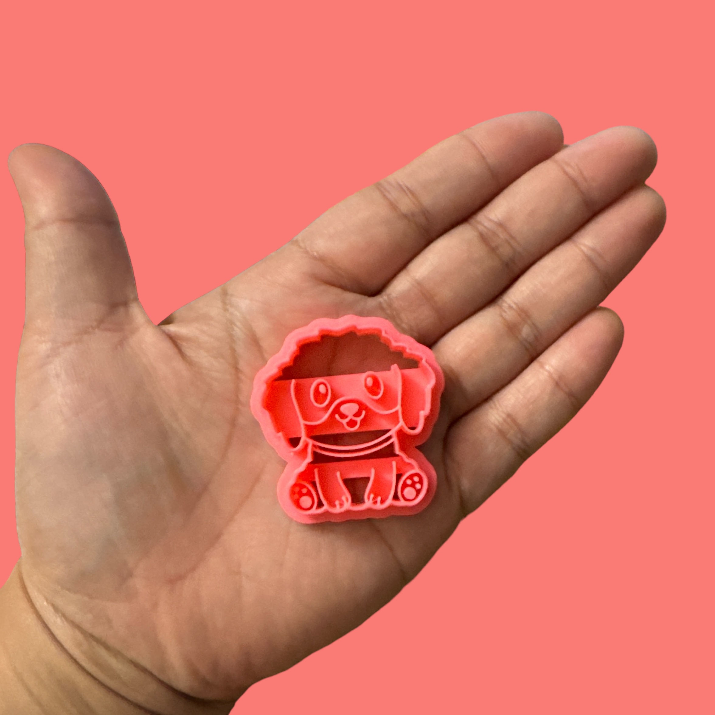 Cute Dog Polymer Clay Cutter