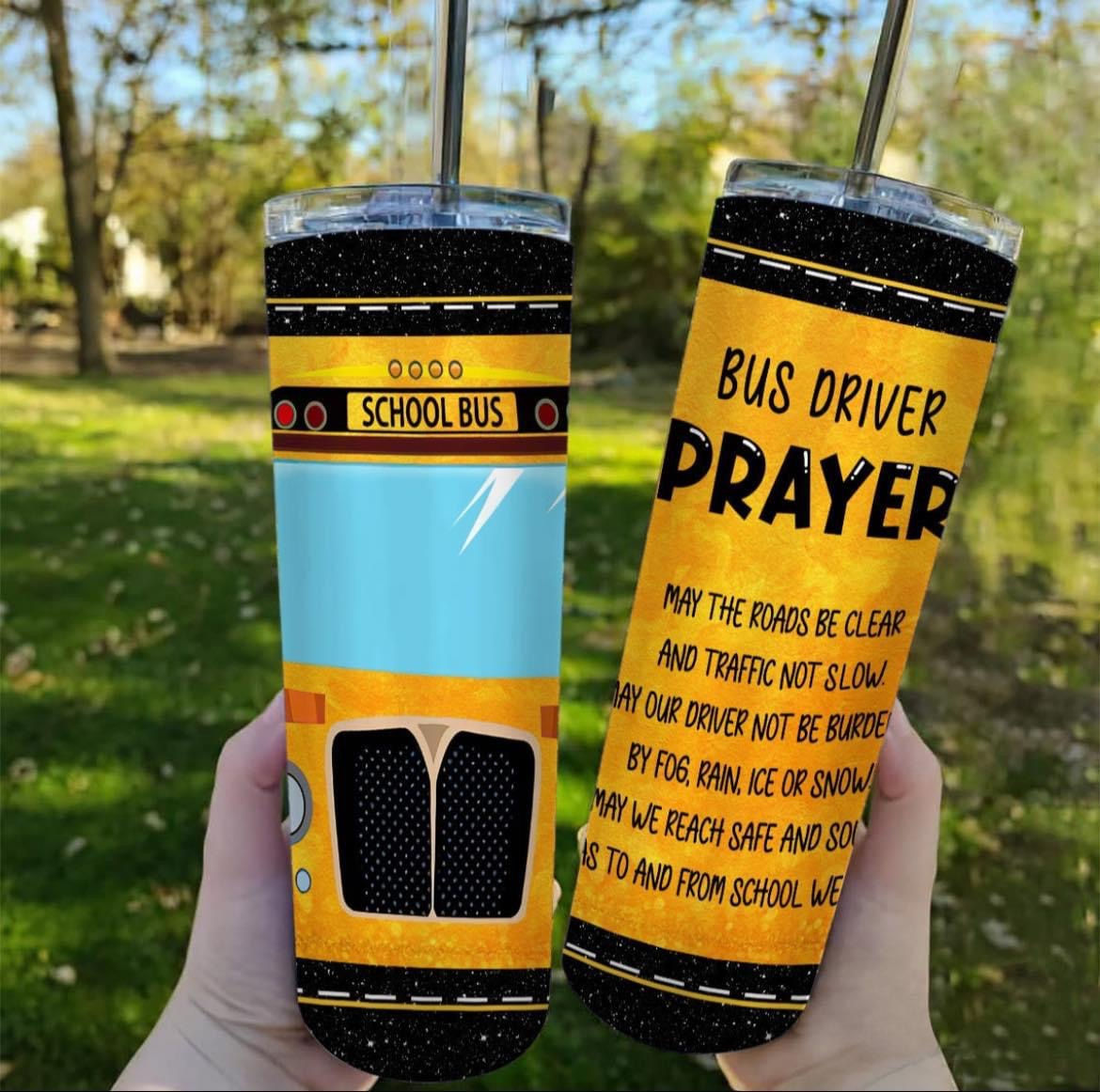 20oz Tumbler Bus Driver 