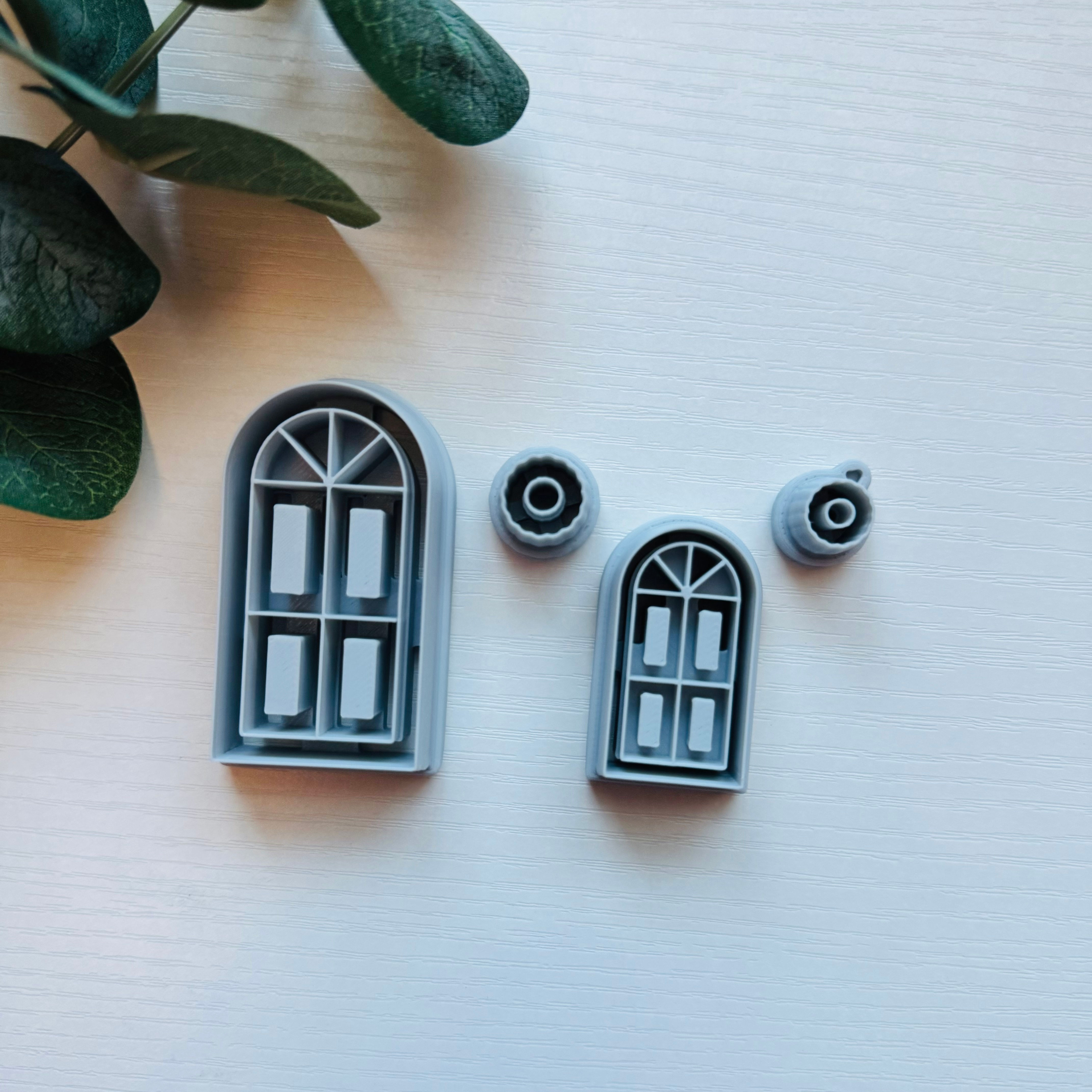 Christmas Door and Mini wreath Set Cutter 