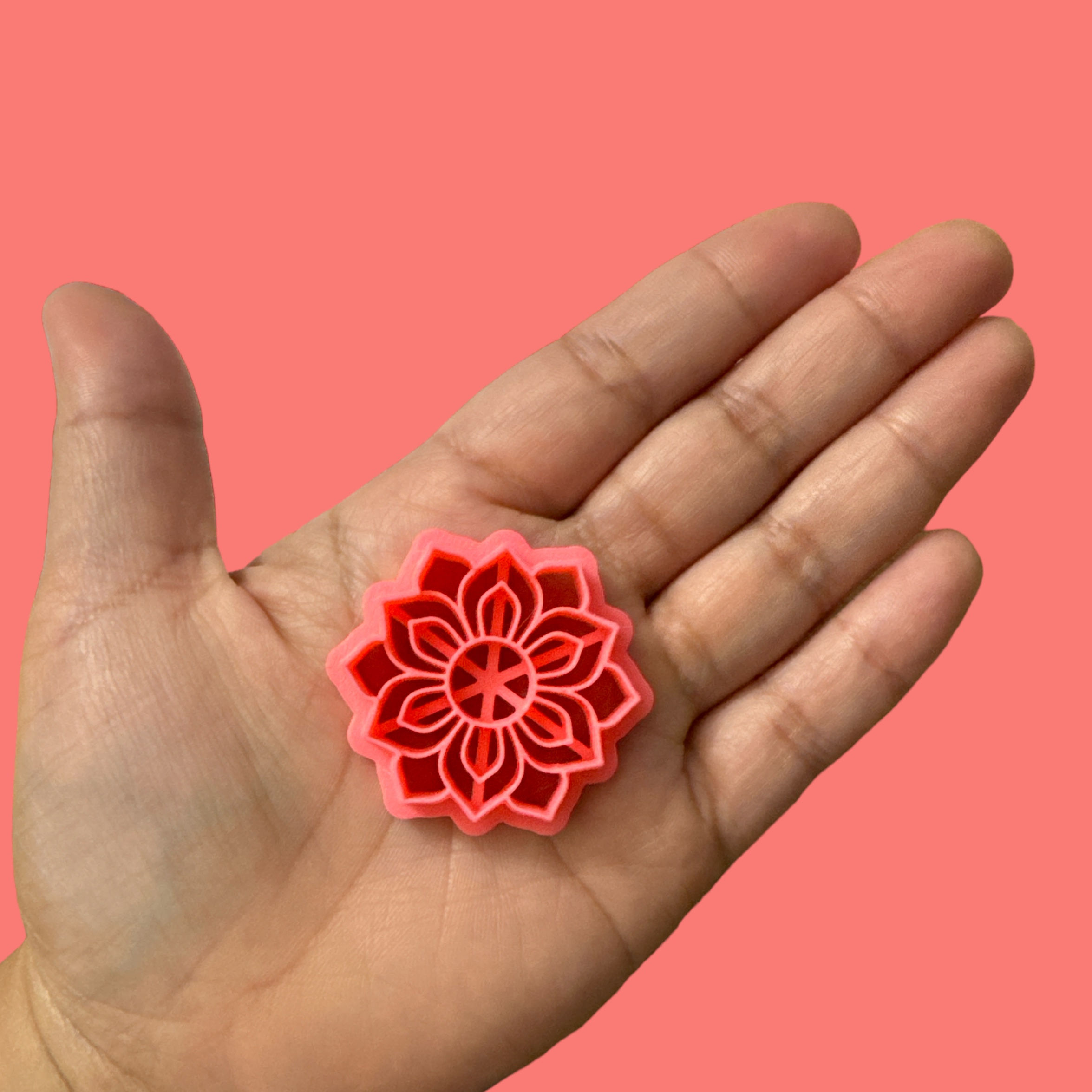 Spring flower F Polymer Clay Cutter 