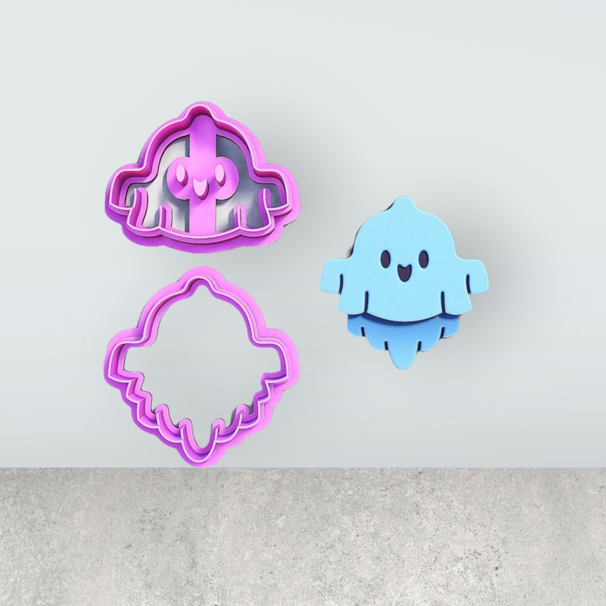 Hanging Ghost Polymer Clay Cutters