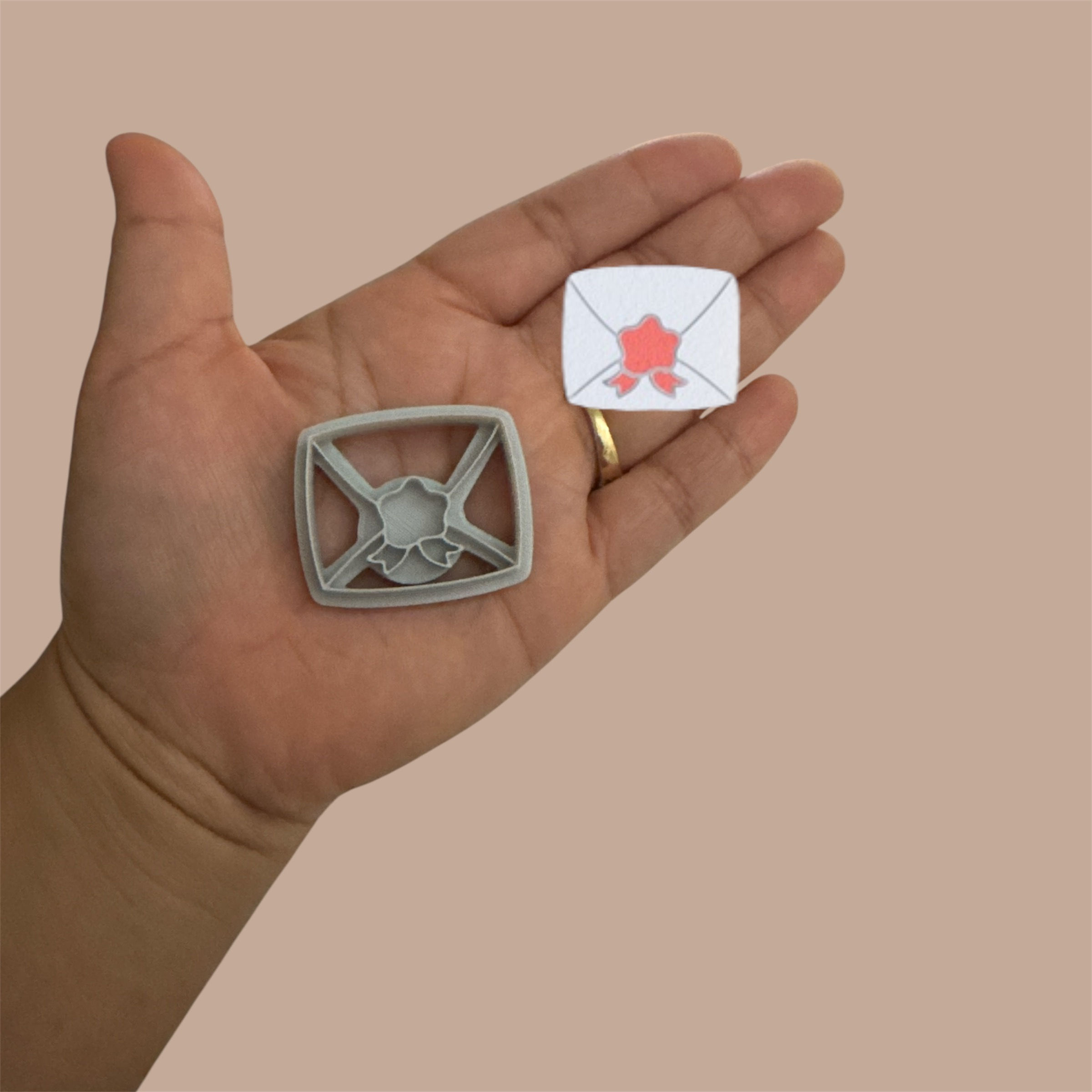 Letter Polymer clay cutter 