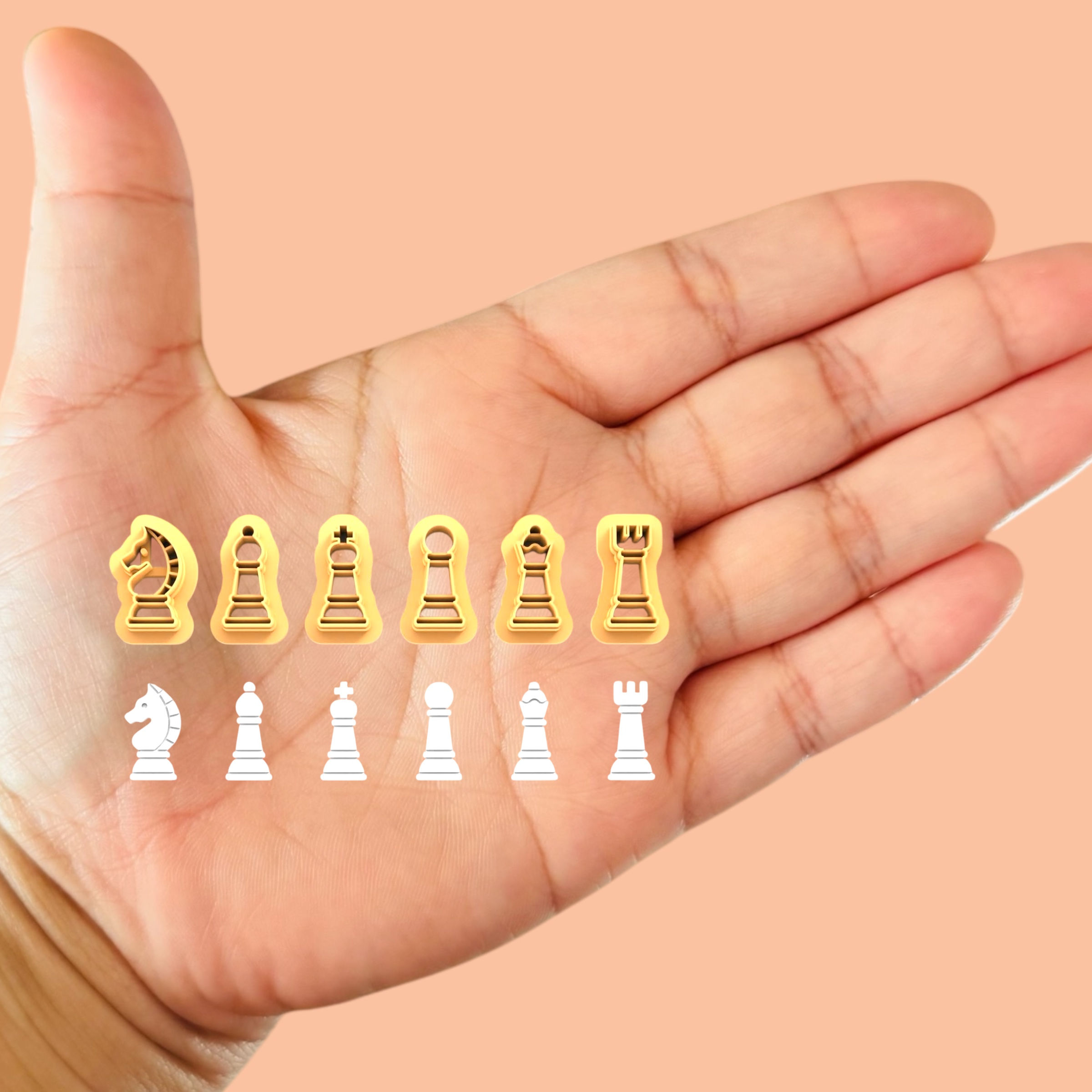 Chess pack polymer clay cutter 