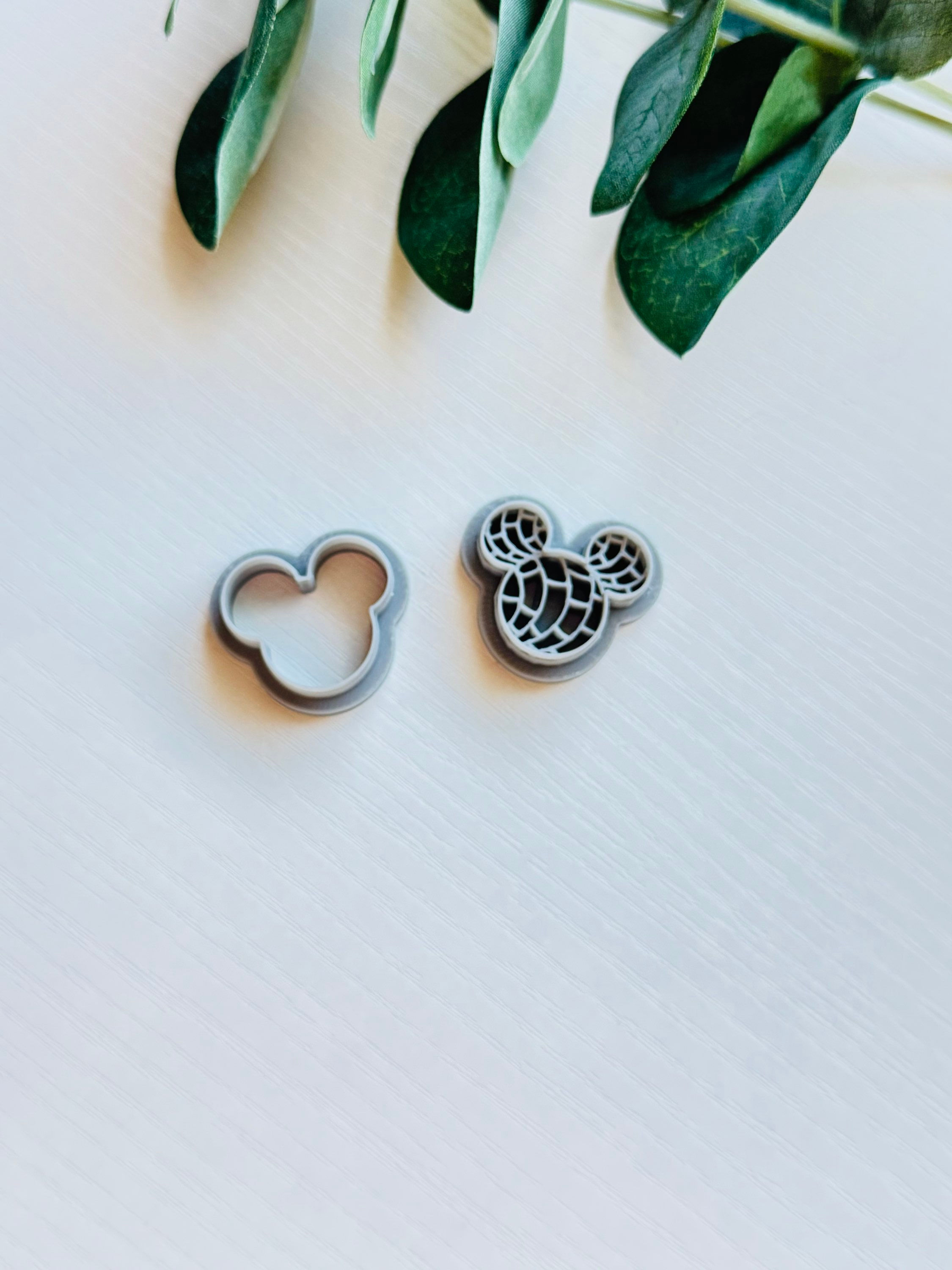 Mickey concha Polymer clay cutter 