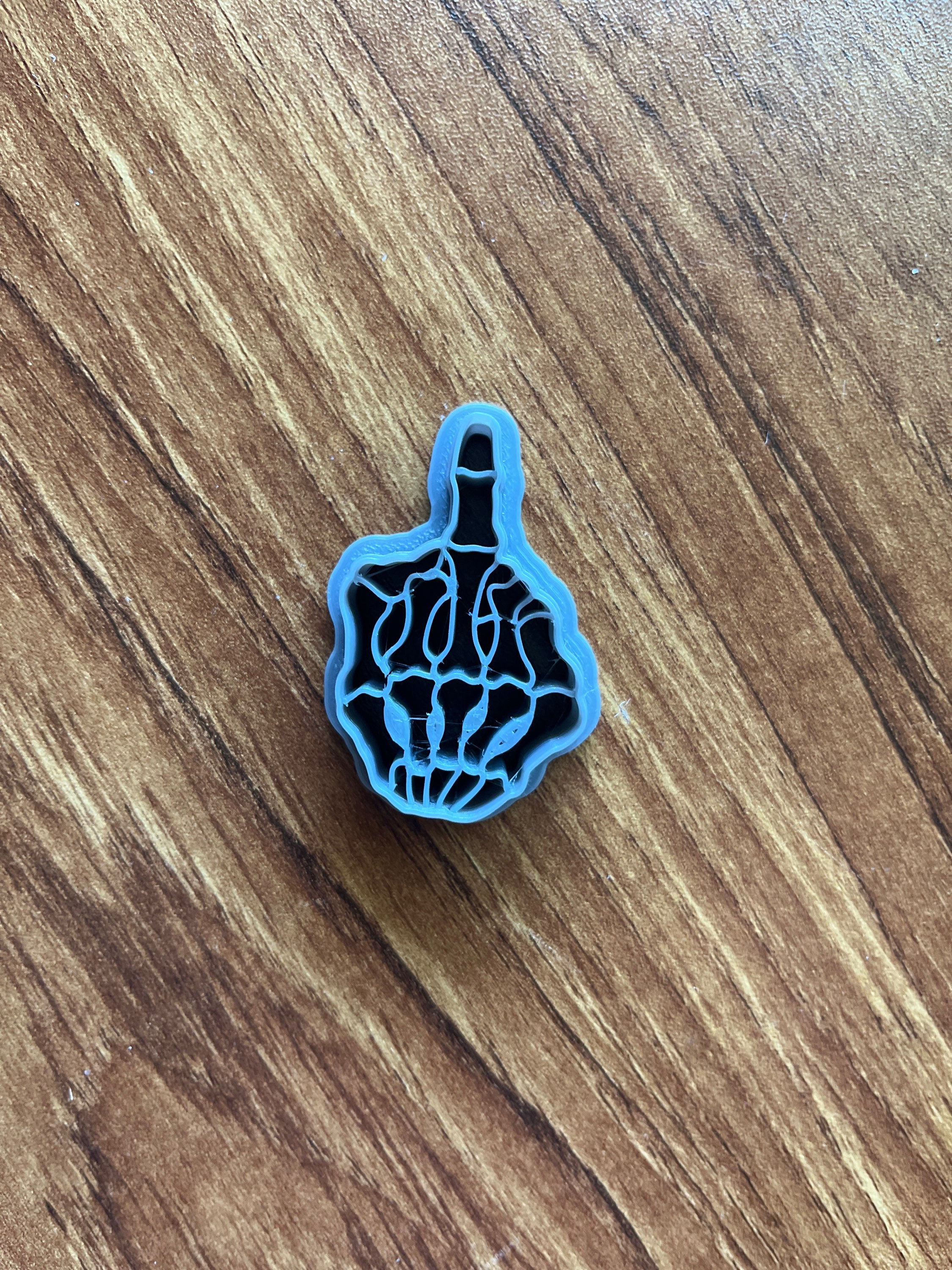 Skull Fuck Hand Haloween Clay Cutters