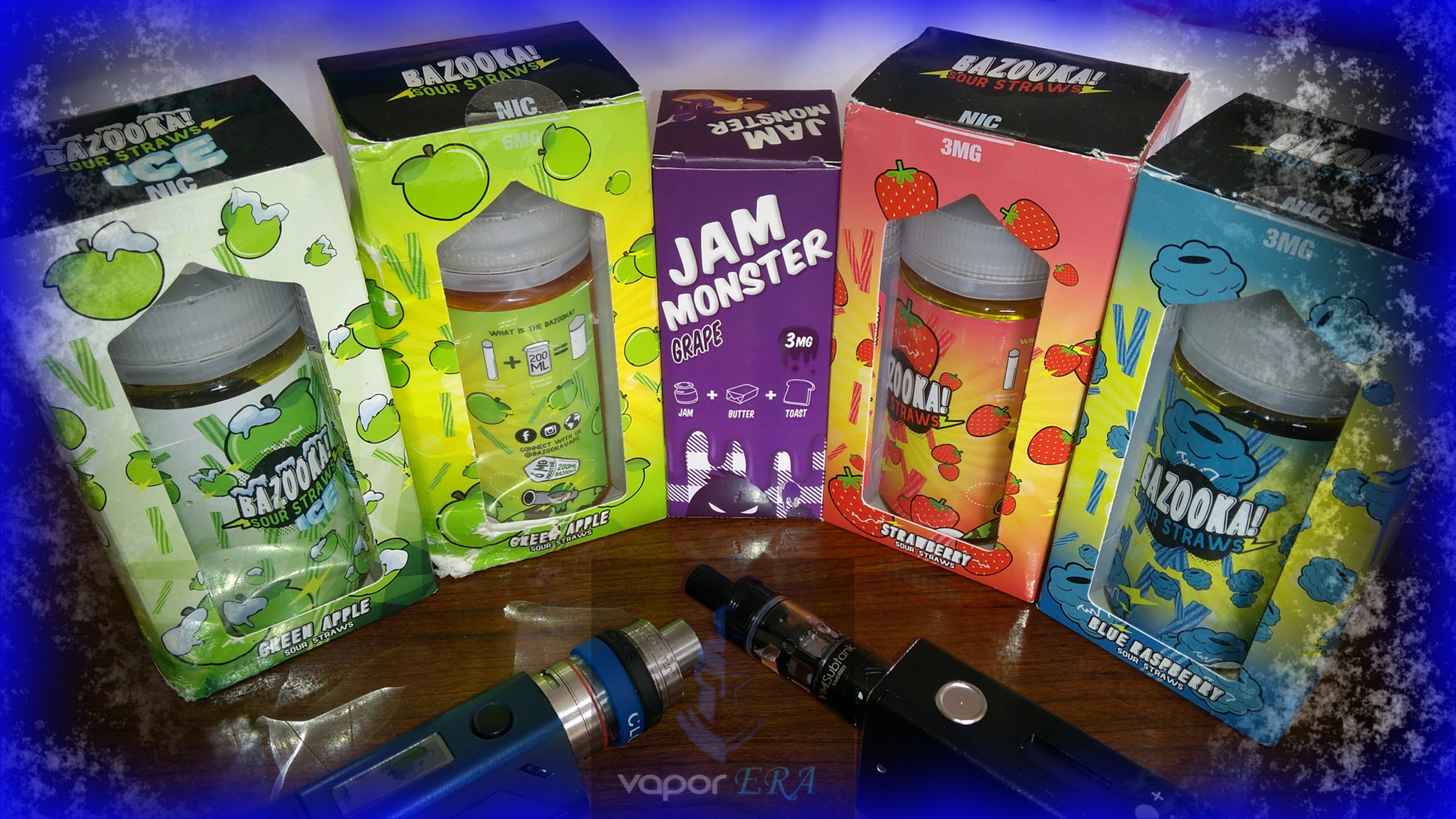 Bazookas Sour Straws by KILO E-Juices