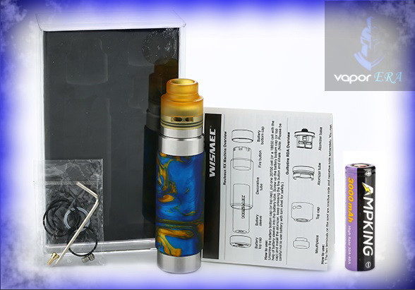WISMEC Reuleaux RX Machina Mech Kit c/ Guillotine RDA y Batería 20700 de 3000mAh